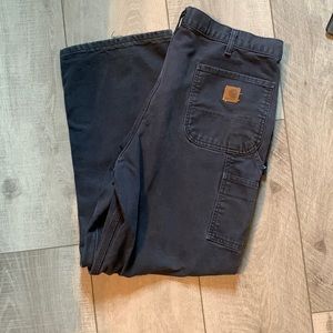 Vintage Sun faded blue carhartt carpenter pants
